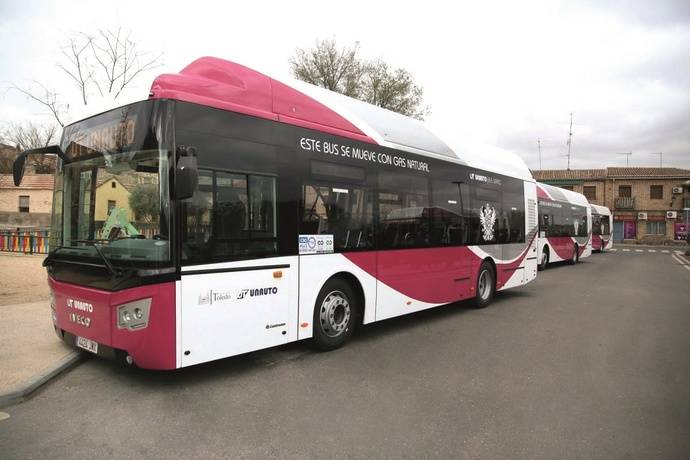 Autobús urbano de Toledo.