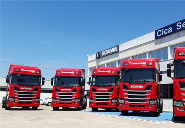 Transursedis apuesta por el gas al sumar cinco Scania R410 de GNL