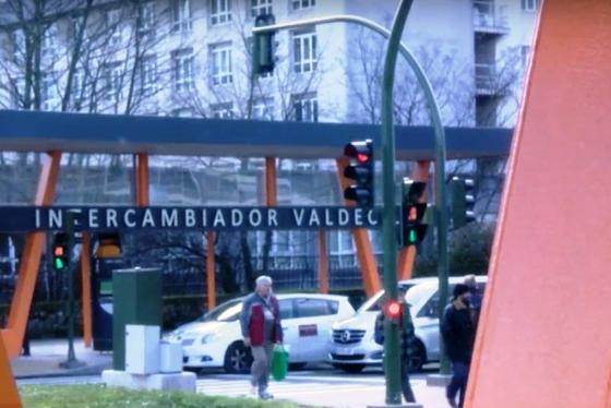 Imagen del intercambiador de Valdecilla (Santander).