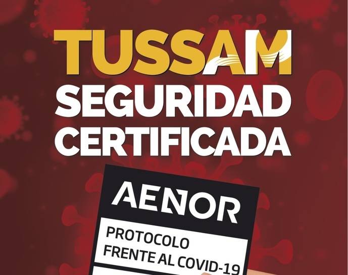 Tussam, con el sello de seguridad Aenor frente al Covid-19