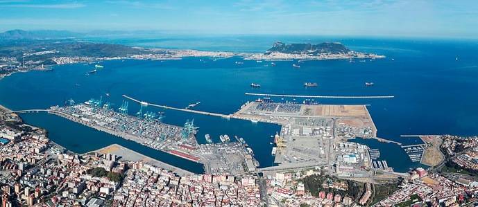 Imagen del Puerto de Algeciras.