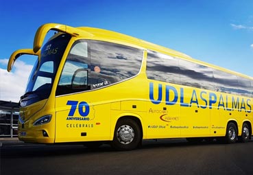 UD Las Palmas confía en Autocares Cabranes para la próxima temporada