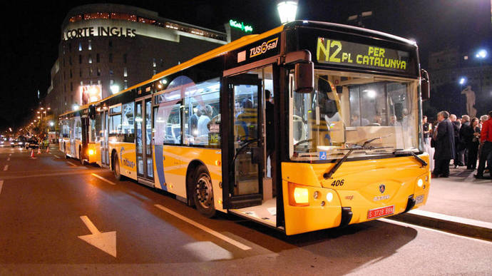 Huelga de buses nocturnos y metropolitanos en Barcelona hasta el día 23