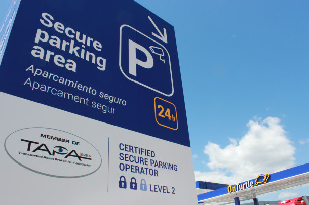 El parking OnTurtle en La Jonquera renueva el certificado de seguridad