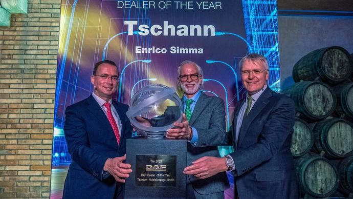 DAF premia a los "International Dealers of the Year 2023"