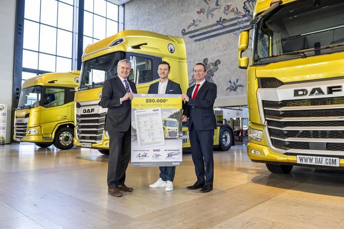 DAF Trucks y su contrato con DAF MultiSupport a la última