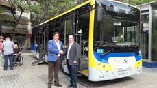 Vehículo Veinbus adquirido por Grupo Transvía