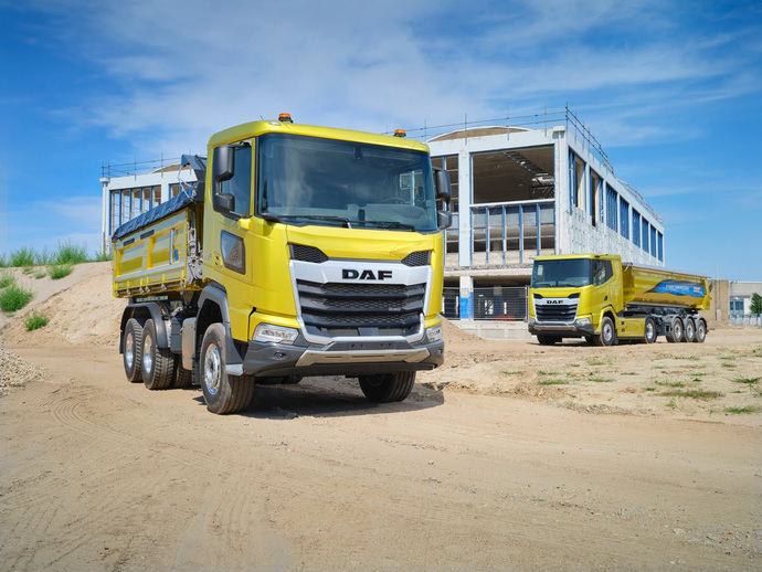 DAF lanza la serie completa de camiones vocacionales de Nueva Generación
