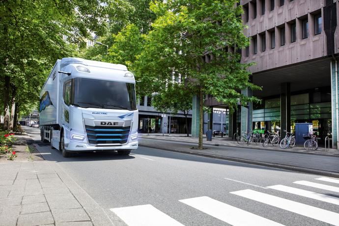 DAF participará en el programa de prueba de camiones de larga distancia sin emisiones