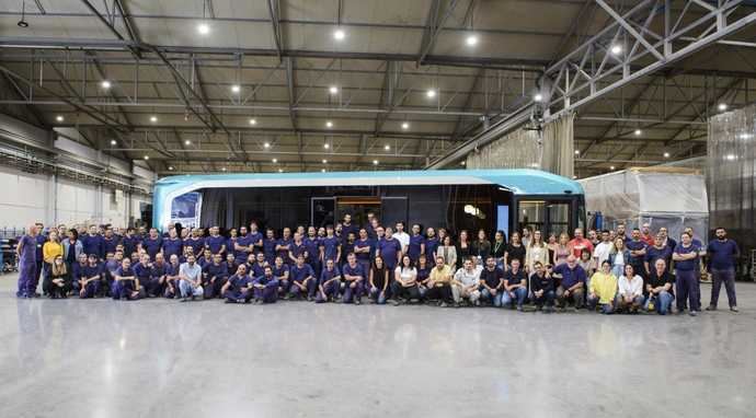 Unvi recibe una Mención Honorífica en Busworld 2025 por su carrocería