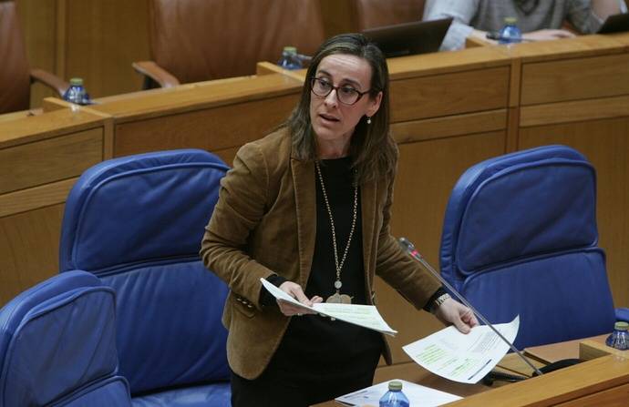 Ethel Vázquez, consejera de Infraestructuras de la Xunta de Galicia.