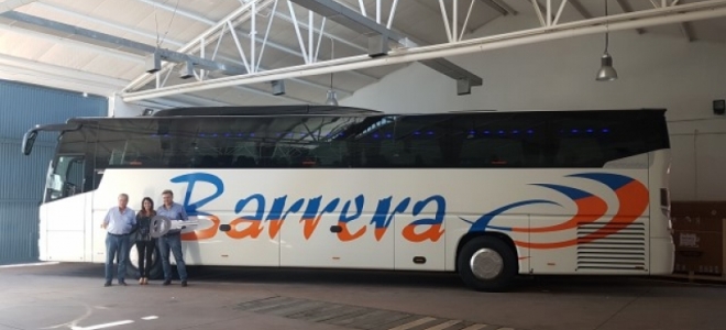 El nuevo autocar de Barrera Moya.