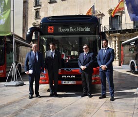 Vectalia presenta el híbrido-electrico en Alicante y Alcoy