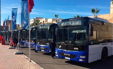 Vectalia presenta los primeros 35 vehículos de transporte de Safí