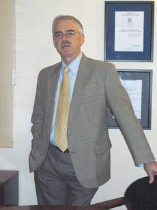 Julio Villaescusa, presidente de Fenadismer