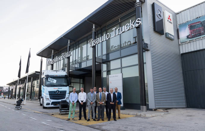 Inauguración de Visauto Trucks en el Real de Gandía