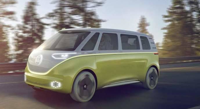 Volkswagen presenta el I.D. Buzz en el NAIAS 2017 de Detroit