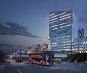 Volvo Buses lanza su nuevo autobús de dos pisos para operaciones exprés