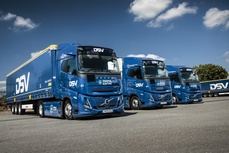 DSV recibe los primeros camiones eléctricos de Volvo en Reino Unido