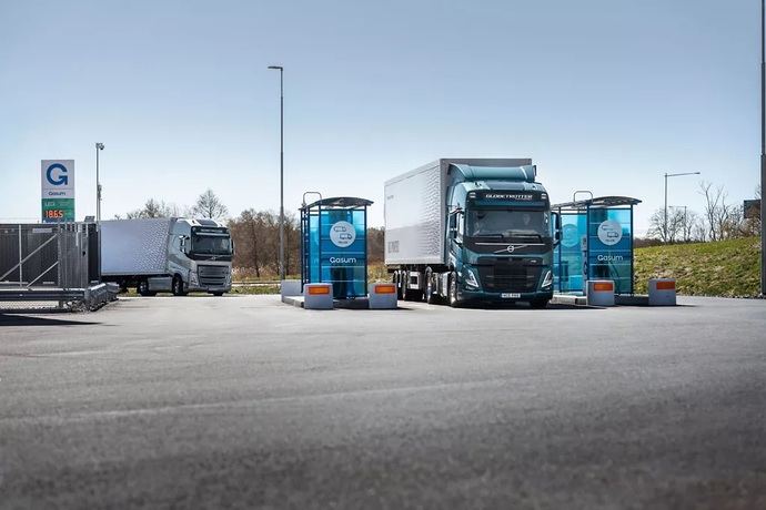 Volvo lanza un potente camión de biogás para reducir las emisiones