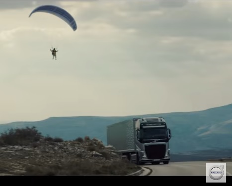 Nueva prueba en Vivo de Volvo Trucks las montañas de Croacia