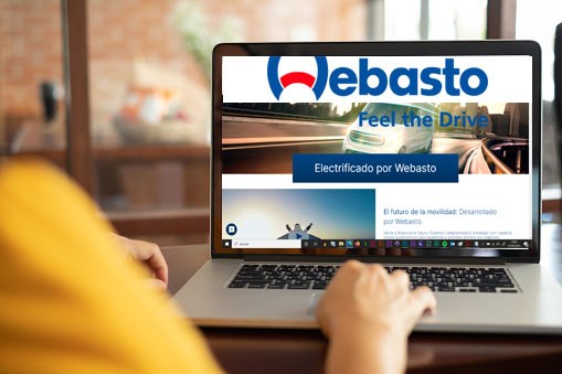 Webasto estrena su nueva página web, para soluciones de movilidad eléctrica