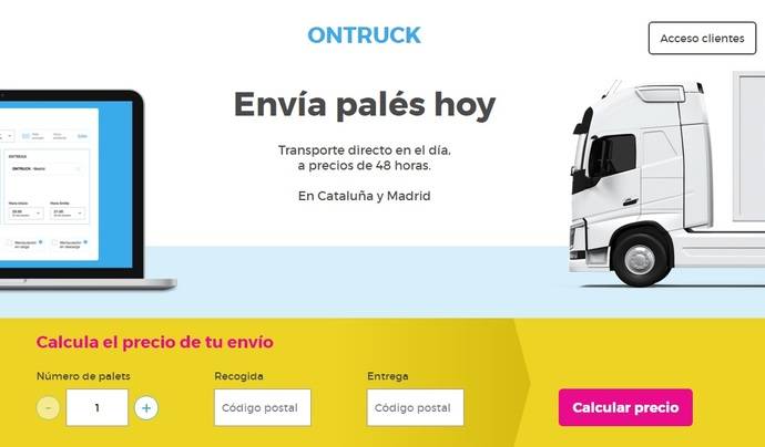 Ontruck obtiene 2 millones de euros en su primera ronda de financiación